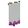 Invicon Magenta Base Indented Banner.png: Inventory sprite for Magenta Base Indented Banner in Minecraft as shown in-game linking to Banner with description: Banner Magenta Base Indented