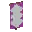 Invicon Magenta Bordure Indented Banner.png: Inventory sprite for Magenta Bordure Indented Banner in Minecraft as shown in-game linking to Banner with description: Banner Magenta Bordure Indented