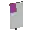 Invicon Magenta Chief Dexter Canton Banner.png: Inventory sprite for Magenta Chief Dexter Canton Banner in Minecraft as shown in-game linking to Banner with description: Banner Magenta Chief Dexter Canton