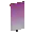 Invicon Magenta Gradient Banner.png: Inventory sprite for Magenta Gradient Banner in Minecraft as shown in-game linking to Banner with description: Banner Magenta Gradient