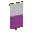 Invicon Magenta Per Fess Inverted Banner.png: Inventory sprite for Magenta Per Fess Inverted Banner in Minecraft as shown in-game linking to Banner with description: Banner Magenta Per Fess Inverted