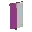 Invicon Magenta Per Pale Banner.png: Inventory sprite for Magenta Per Pale Banner in Minecraft as shown in-game linking to Banner with description: Banner Magenta Per Pale
