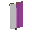 Invicon Magenta Per Pale Inverted Banner.png: Inventory sprite for Magenta Per Pale Inverted Banner in Minecraft as shown in-game linking to Banner with description: Banner Magenta Per Pale Inverted