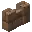 Invicon Mud Brick Wall BE.png: Inventory sprite for Mud Brick Wall in Minecraft as shown in-game with description: Mud Brick Wall