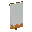 Invicon Orange Base Indented Banner.png: Inventory sprite for Orange Base Indented Banner in Minecraft as shown in-game linking to Banner with description: Banner Orange Base Indented