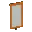 Invicon Orange Bordure Banner.png: Inventory sprite for Orange Bordure Banner in Minecraft as shown in-game linking to Banner with description: Banner Orange Bordure