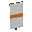 Invicon Orange Fess Banner.png: Inventory sprite for Orange Fess Banner in Minecraft as shown in-game linking to Banner with description: Banner Orange Fess