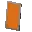Invicon Orange Shield.png: Inventory sprite for Orange Shield in Minecraft as shown in-game linking to Orange Shield with description: Orange Shield