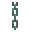 Invicon Oxidized Copper Chain.png: Inventory sprite for Oxidized Copper Chain in Minecraft as shown in-game linking to Oxidized Copper Chain with description: Oxidized Copper Chain