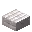 Invicon Pale Oak Slab.png: Inventory sprite for Pale Oak Slab in Minecraft as shown in-game linking to Pale Oak Slab with description: Pale Oak Slab