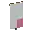 Invicon Pink Base Sinister Canton Banner.png: Inventory sprite for Pink Base Sinister Canton Banner in Minecraft as shown in-game linking to Banner with description: Banner Pink Base Sinister Canton