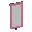 Invicon Pink Bordure Banner.png: Inventory sprite for Pink Bordure Banner in Minecraft as shown in-game linking to Banner with description: Banner Pink Bordure