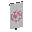 Invicon Pink Globe Banner.png: Inventory sprite for Pink Globe Banner in Minecraft as shown in-game linking to Banner with description: Banner Pink Globe