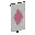 Invicon Pink Lozenge Banner.png: Inventory sprite for Pink Lozenge Banner in Minecraft as shown in-game linking to Banner with description: Banner Pink Lozenge