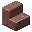 Invicon Polished Granite Stairs.png: Inventory sprite for Polished Granite Stairs in Minecraft as shown in-game linking to Polished Granite Stairs with description: Polished Granite Stairs