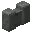 Invicon Polished Tuff Wall BE.png: Inventory sprite for Polished Tuff Wall in Minecraft as shown in-game with description: Polished Tuff Wall