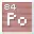 Invicon Polonium.png: Inventory sprite for Polonium in Minecraft as shown in-game linking to Polonium with description: Polonium