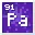 Invicon Protactinium.png: Inventory sprite for Protactinium in Minecraft as shown in-game linking to Protactinium with description: Protactinium