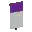 Invicon Purple Chief Banner.png: Inventory sprite for Purple Chief Banner in Minecraft as shown in-game linking to Banner with description: Banner Purple Chief
