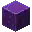 Invicon Purple Tinted Glass.png: Inventory sprite for Purple Tinted Glass in Minecraft as shown in-game linking to Purple Tinted Glass with description: Purple Tinted Glass