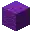 Invicon Purple Wool.png: Inventory sprite for Purple Wool in Minecraft as shown in-game linking to Purple Wool with description: Purple Wool