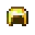 Invicon Quartz Trim Golden Helmet.png: Inventory sprite for Quartz Trim Golden Helmet in Minecraft as shown in-game linking to Quartz Trim Golden Helmet with description: Golden Helmet Upgrade: &nbsp;Armor Trim &nbsp;Quartz Material When on Head: +2 Armor