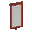 Invicon Red Bordure Banner.png: Inventory sprite for Red Bordure Banner in Minecraft as shown in-game linking to Banner with description: Banner Red Bordure
