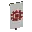 Invicon Red Flower Charge Banner.png: Inventory sprite for Red Flower Charge Banner in Minecraft as shown in-game linking to Banner with description: Banner Red Flower Charge