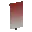 Invicon Red Gradient Banner.png: Inventory sprite for Red Gradient Banner in Minecraft as shown in-game linking to Banner with description: Banner Red Gradient