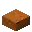 Invicon Red Sandstone Slab.png: Inventory sprite for Red Sandstone Slab in Minecraft as shown in-game linking to Red Sandstone Slab with description: Red Sandstone Slab