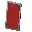 Invicon Red Shield.png: Inventory sprite for Red Shield in Minecraft as shown in-game linking to Red Shield with description: Red Shield