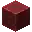 Invicon Red Tinted Glass.png: Inventory sprite for Red Tinted Glass in Minecraft as shown in-game linking to Red Tinted Glass with description: Red Tinted Glass