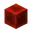 Invicon Redstone Block SM.png: Inventory sprite for Redstone Block in Minecraft as shown in-game linking to MCSM:Redstone Block with description: Redstone Block