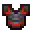 Invicon Redstone Trim Netherite Chestplate.png: Inventory sprite for Redstone Trim Netherite Chestplate in Minecraft as shown in-game linking to Redstone Trim Netherite Chestplate with description: Netherite Chestplate Upgrade: &nbsp;&yArmor Trim &nbsp;Redstone Material When on Chest: +8 Armor +3 Armor Toughness +1 Knockback Resistance