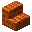Invicon Resin Brick Stairs.png: Inventory sprite for Resin Brick Stairs in Minecraft as shown in-game linking to Resin Brick Stairs with description: Resin Brick Stairs