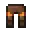 Invicon Resin Trim Leather Pants.png: Inventory sprite for Resin Trim Leather Pants in Minecraft as shown in-game linking to Resin Trim Leather Pants with description: Leather Pants Upgrade: &nbsp;Armor Trim &nbsp;Resin Material When on Legs: +2 Armor