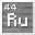 Invicon Ruthenium.png: Inventory sprite for Ruthenium in Minecraft as shown in-game linking to Ruthenium with description: Ruthenium