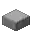 Invicon Seamless Stone Slab.png: Inventory sprite for Seamless Stone Slab in Minecraft as shown in-game with description: Seamless Stone Slab