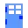 Invicon Shimmering Door.png: Inventory sprite for Shimmering Door in Minecraft as shown in-game linking to Shimmering Door with description: Shimmering Door