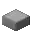 Invicon Smooth Stone Slab.png: Inventory sprite for Smooth Stone Slab in Minecraft as shown in-game linking to Smooth Stone Slab with description: Smooth Stone Slab