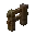 Invicon Spruce Fence.png: Inventory sprite for Spruce Fence in Minecraft as shown in-game linking to Spruce Fence with description: Spruce Fence