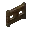 Invicon Spruce Fence Gate.png: Inventory sprite for Spruce Fence Gate in Minecraft as shown in-game linking to Spruce Fence Gate with description: Spruce Fence Gate