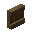 Invicon Spruce Shelf.png: Inventory sprite for Spruce Shelf in Minecraft as shown in-game linking to Spruce Shelf with description: Spruce Shelf