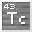 Invicon Technetium.png: Inventory sprite for Technetium in Minecraft as shown in-game linking to Technetium with description: Technetium