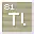 Invicon Thallium.png: Inventory sprite for Thallium in Minecraft as shown in-game linking to Thallium with description: Thallium