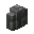 Invicon Tuff Brick Wall.png: Inventory sprite for Tuff Brick Wall in Minecraft as shown in-game linking to Tuff Brick Wall with description: Tuff Brick Wall