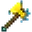 Invicon Ultimate Axe.png: Inventory sprite for Ultimate Axe in Minecraft as shown in-game with description: Ultimate Axe