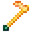 Invicon Ultimate Hoe.png: Inventory sprite for Ultimate Hoe in Minecraft as shown in-game with description: Ultimate Hoe