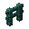 Invicon Warped Fence.png: Inventory sprite for Warped Fence in Minecraft as shown in-game linking to Warped Fence with description: Warped Fence