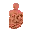 Invicon Waxed Copper Golem Statue BE.png: Inventory sprite for Waxed Copper Golem Statue in Minecraft as shown in-game linking to Waxed Copper Golem Statue with description: Waxed Copper Golem Statue